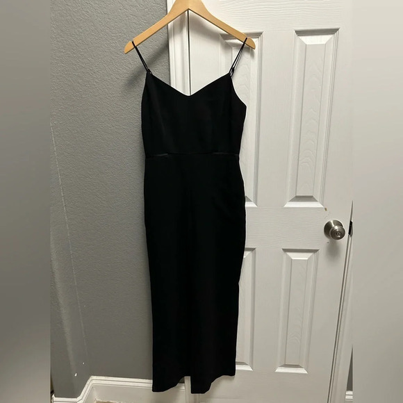 Anthropologie | Maeve Black Magdalena Jumpsuit Size 8 - Picture 4 of 8